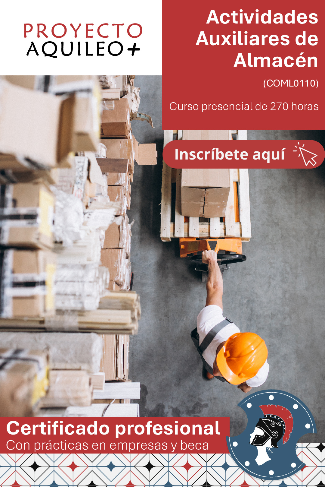 COML0110-ACTIVIDADES AUXILIARES DE ALMACÉN